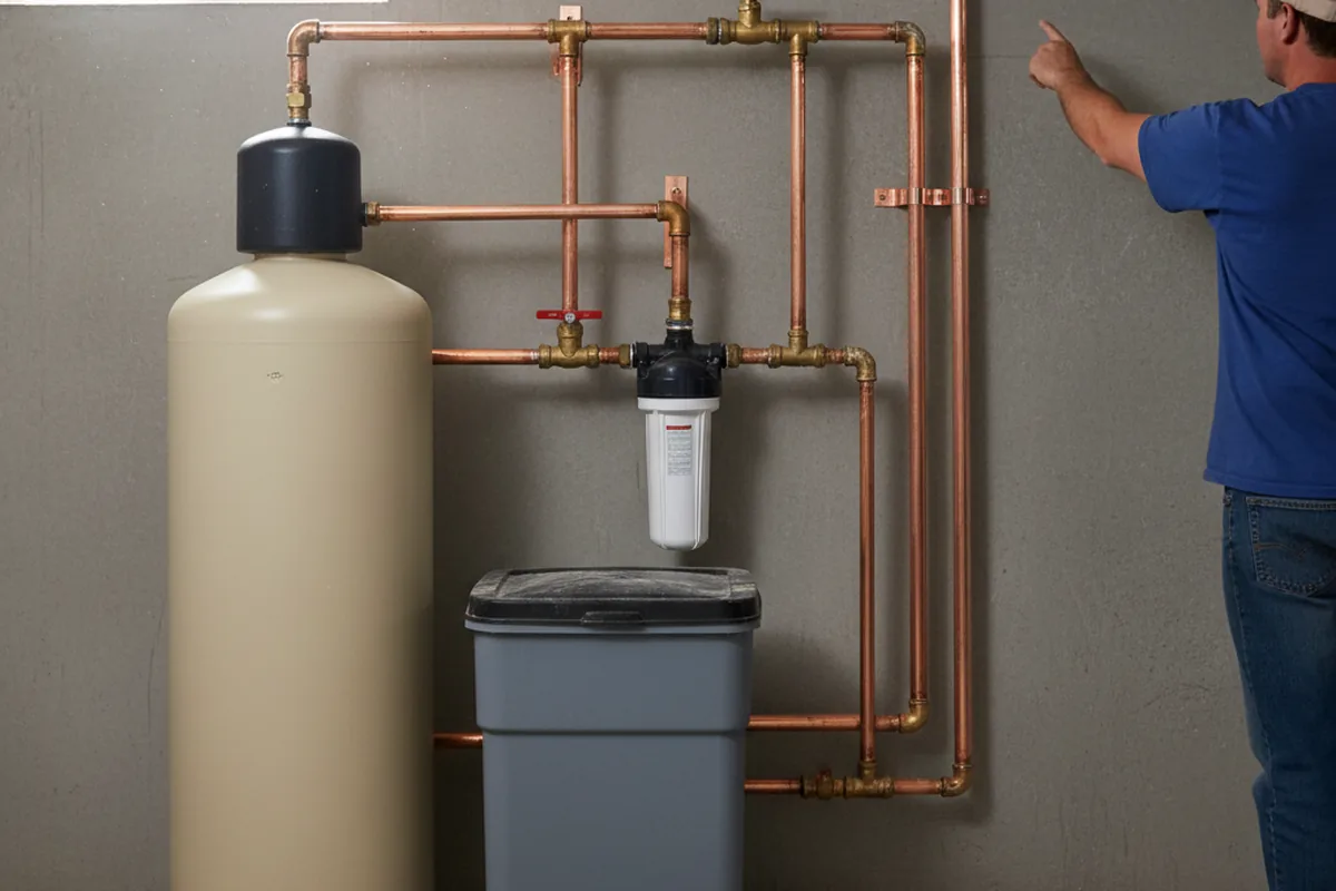 Whole-house water treatment system installed in Radford